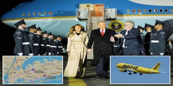 Controllers Sound Alarm After Spirit Jet Flies Just Miles from Trump’s Aircraft