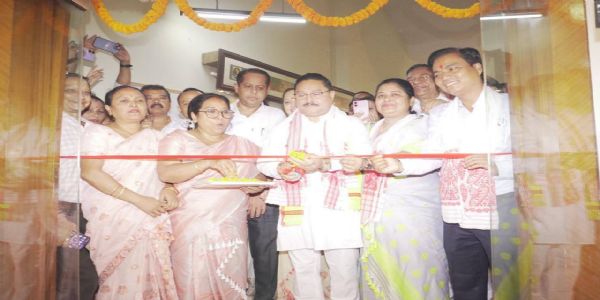 BJP President Saikia Inaugurates Exhibition on PM Modi’s Life