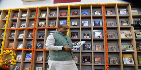 Book Gallery Dedicated to PM Modi Inaugurated at Delhi Assembly