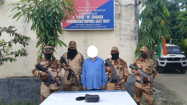 Six, including two militants, apprehended in Manipur; contraband and cash recovered