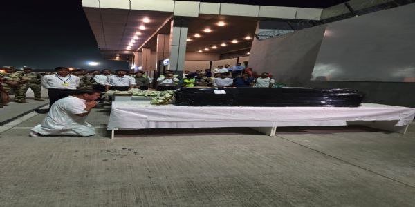 Zubeen Garg’s Mortal Remains Land in Delhi; Assam CM Sarma and Union MoS Margherita Pay Heartfelt Tribute