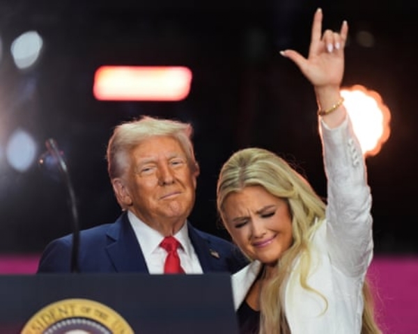 President Donald Trump & Charlie Kirk’s widow, Erika