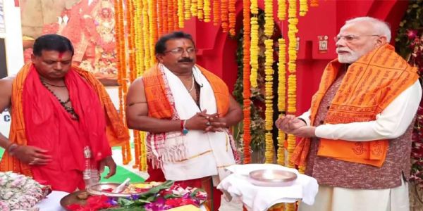 PM Modi Inaugurates Redeveloped 524-Year-Old Tripura Sundari Temple