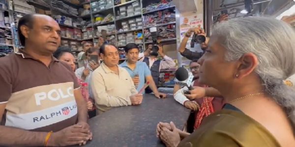 Sitharaman Assesses GST Reform Impact During On-the-Ground Visit to Delhi Shops