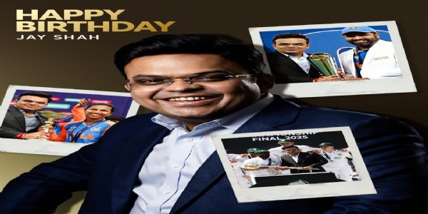 ICC, BCCI, Indian Cricket Head Coach Extend Birthday Greetings to Chairman Jay Shah