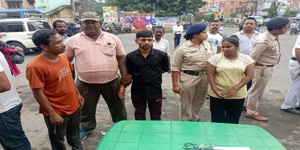 Three arrested with 36 kg of marijuana in Howrah