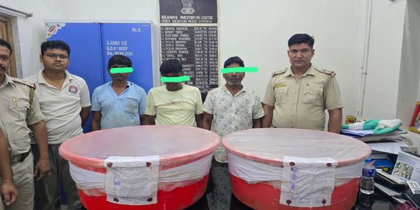 Three arrested with 39 kilograms of Brown Sugar