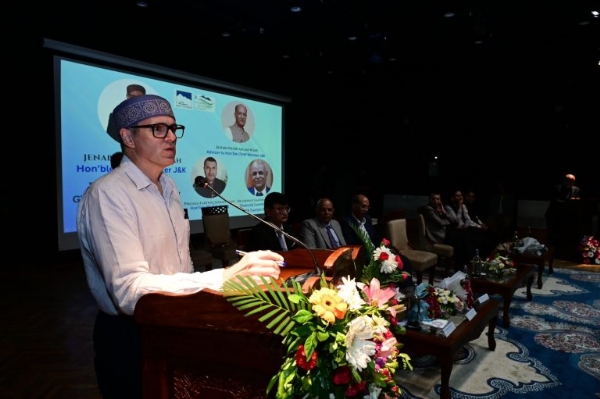 CM Omar Abdullah Inaugurates Convention Centre In Gulmarg
