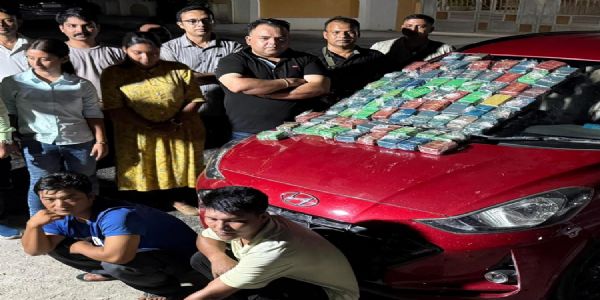 STF arrests two drug peddlers in Assam, seizes heroin worth ₹8 crore