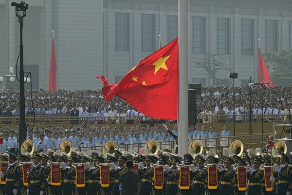 Military parade in Beijing