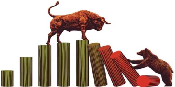 Markets End Flat After Roller-Coaster Session; Sensex Sheds 715 Points from Peak