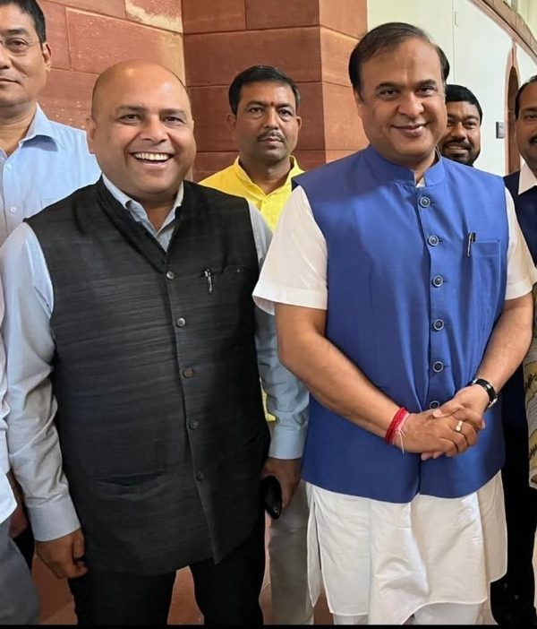 Image shared by Assam CM Dr Himanta Biswa Sarma.