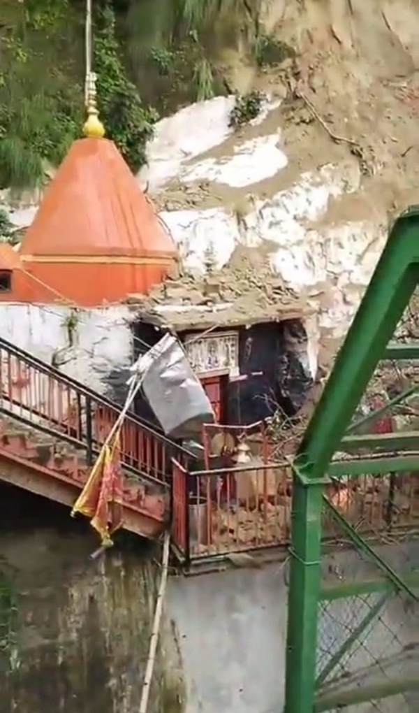 Kali Temple Partially Affected, Main Cave Shrine Safe