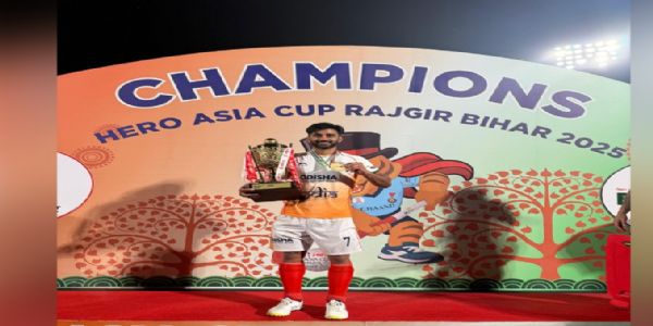 Manpreet Singh Dedicates Asia Cup Title to Punjab Flood Victims