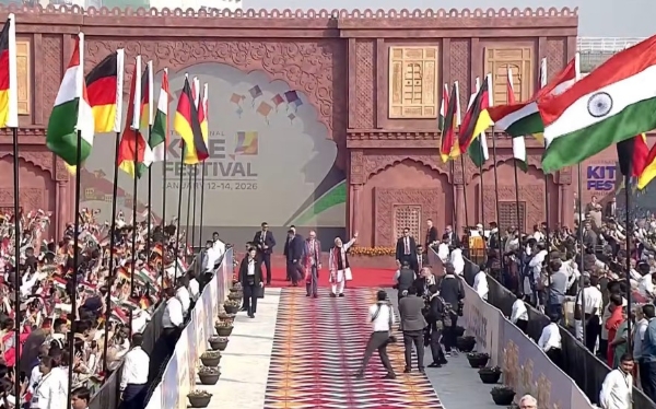 Prime Minister Modi and German Chancellor Merz Celebrate Makar Sankranti at Vibrant Kite Festival Prime Minister Modi and German Chancellor Merz Celebrate Makar Sankranti at Vibrant Kite Festival