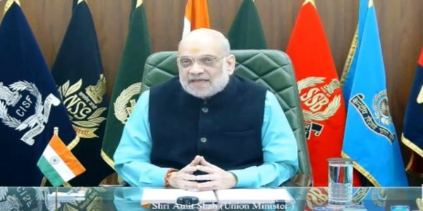 Amit Shah Lays Foundation for India