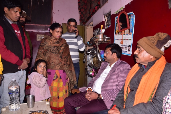 Minister Nandi met with party officials, workers, businessmen and supporters