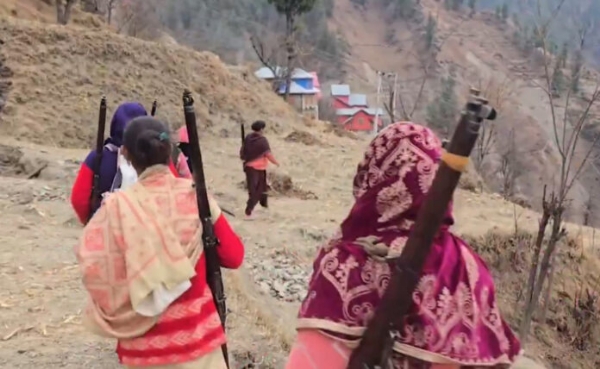 Women VDGs Guard Jammu’s Remote Villages During Winters As Men Migrate For Livelihood