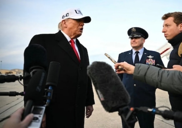 US President Donald Trump