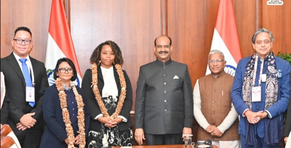 Lok Sabha Speaker Om Birla Meets Speakers and Presiding Officers of Commonwealth Countries