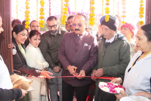 Delhi Education Minister Ashish Sood Inaugurates Upgraded Arogya Mandir in Janakpuri.