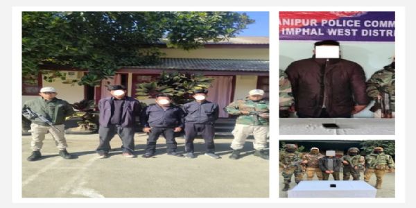 KYKL and KCP (Noyon) Cadres Arrested in Manipur, Mobile Phones Seized