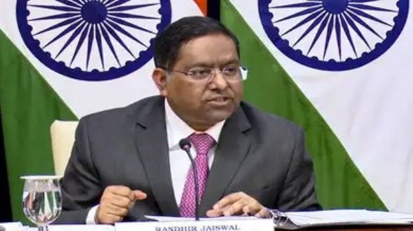 Foreign Ministry spokesperson Randhir Jaiswal