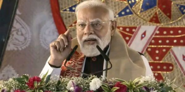 PM Modi Blasts Congress for Ceding Assam
