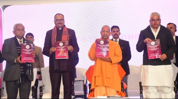 Addressing the Health Conclave, the Chief Minister Yogi Adityanath