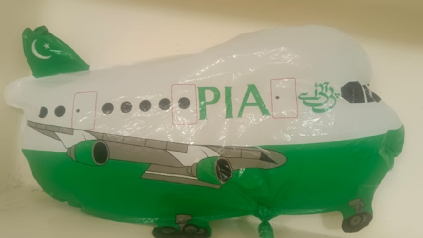 Balloon With PIA Logo Found In Kachriyal Border Area Of Akhnoor