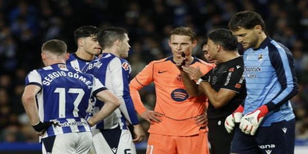 La Liga Shock: Real Sociedad Stuns Table-Toppers Barcelona 2-1, Snapping 11-Game Win Streak