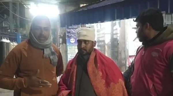 The wounded BJP worker