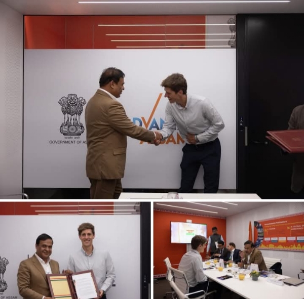 The images shared by Assam CM Dr Himanta Biswa Sarma.