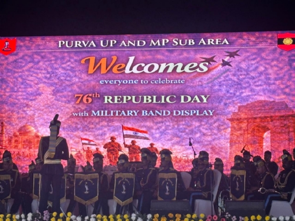 HQ Purva Uttar Pradesh & Madhya Pradesh Sub Area organised a grand Military Band Concert