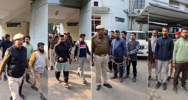 पकड़े गए इस्लामिक चरमपंथियों की तस्वीरें। पकड़े गए इस्लामिक चरमपंथियों की तस्वीरें।