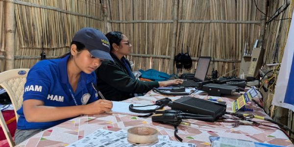 Ham Radio Sparks Digital Revolution at Gangasagar, Enhancing Secure Communication and Pilgrim Safety