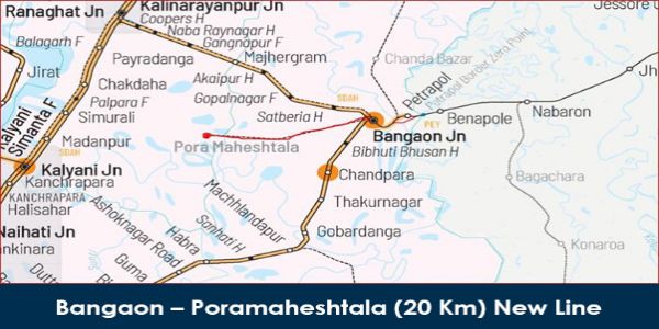 Railways revive four new rail line projects in North 24 Parganas and Nadia