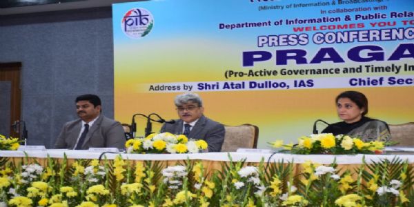 PRAGATI Accelerates Infrastructure Development In Jammu And Kashmir: CS Atal Dulloo