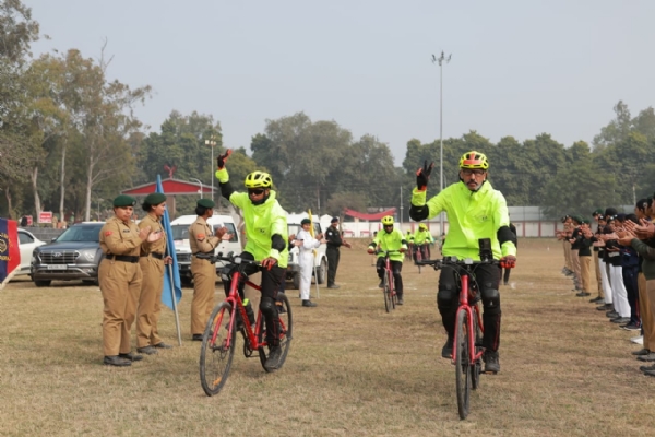 Veer Birsa Munda Cyclothon has triumphantly covered 500 km