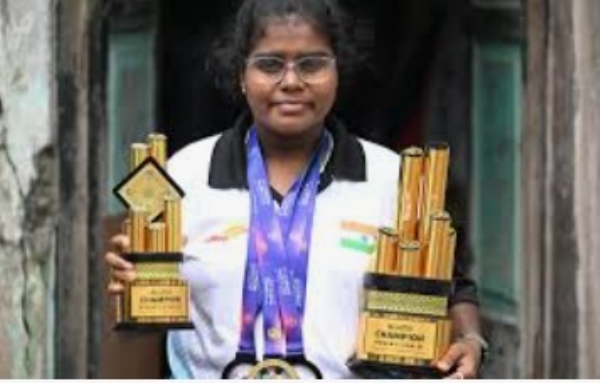 Chennai girl Keerthana on her carrom world cup winning journey Chennai girl Keerthana on her carrom world cup winning journey