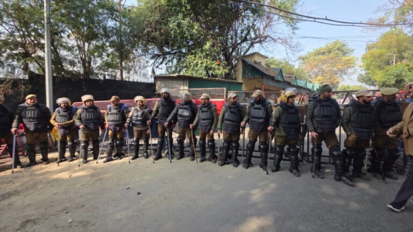 Civil Secretariat Jammu Sealed Following Protest Call Over SMVDIME Admissions