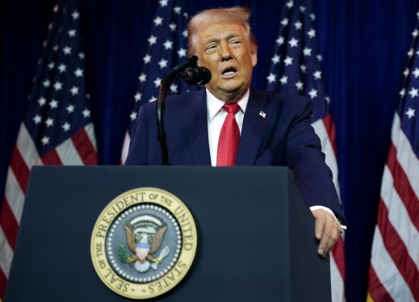 US President Donald Trump