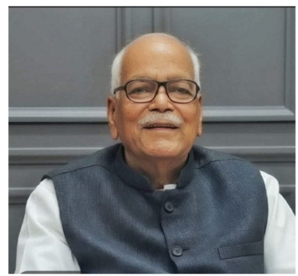 Image of the Veteran Assam BJP Leader and Former Union Minister Kabindra Purkayastha.