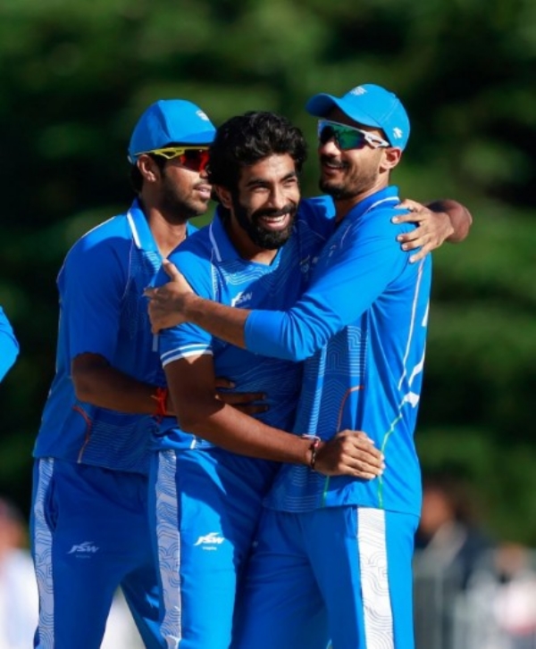 Jasprit Bumrah and Axar Patel