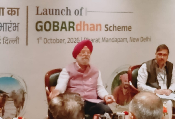 Union Minister for Petroleum and Natural Gas Hardeep Singh Puri.