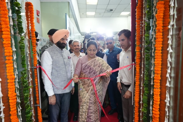 Delhi Chief Minister Rekha Gupta and Manjinder Singh Sirsa inaugurating the ICCC.