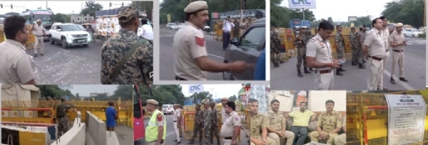 Gautam Buddha Nagar police on alert since Saturday morning