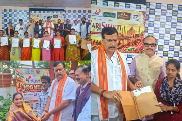 Sudhakar Reddy Distributes Appointment Letters