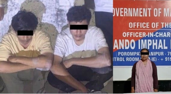 The images Shared by Manipur Police.