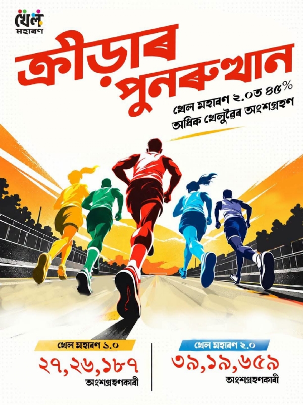 मुख्यमंत्री डॉ हिमंत बिस्व सरमा द्वारा साझा तस्वीर।